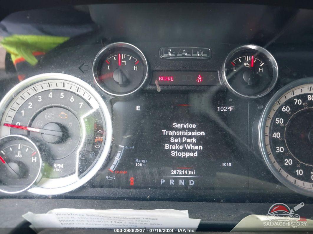 1C6RR6LG3ES384352 2014 RAM 1500 photo no. 7