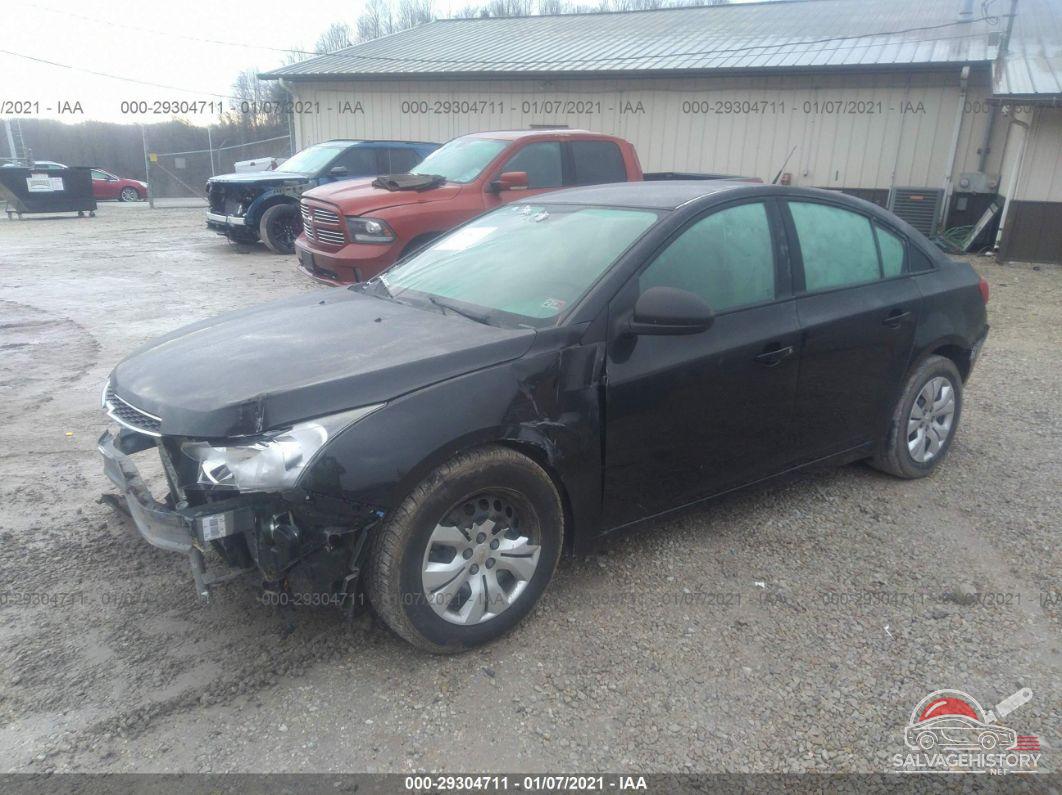 1G1PA5SH8E7256678 2014 CHEVROLET CRUZE photo no. 2