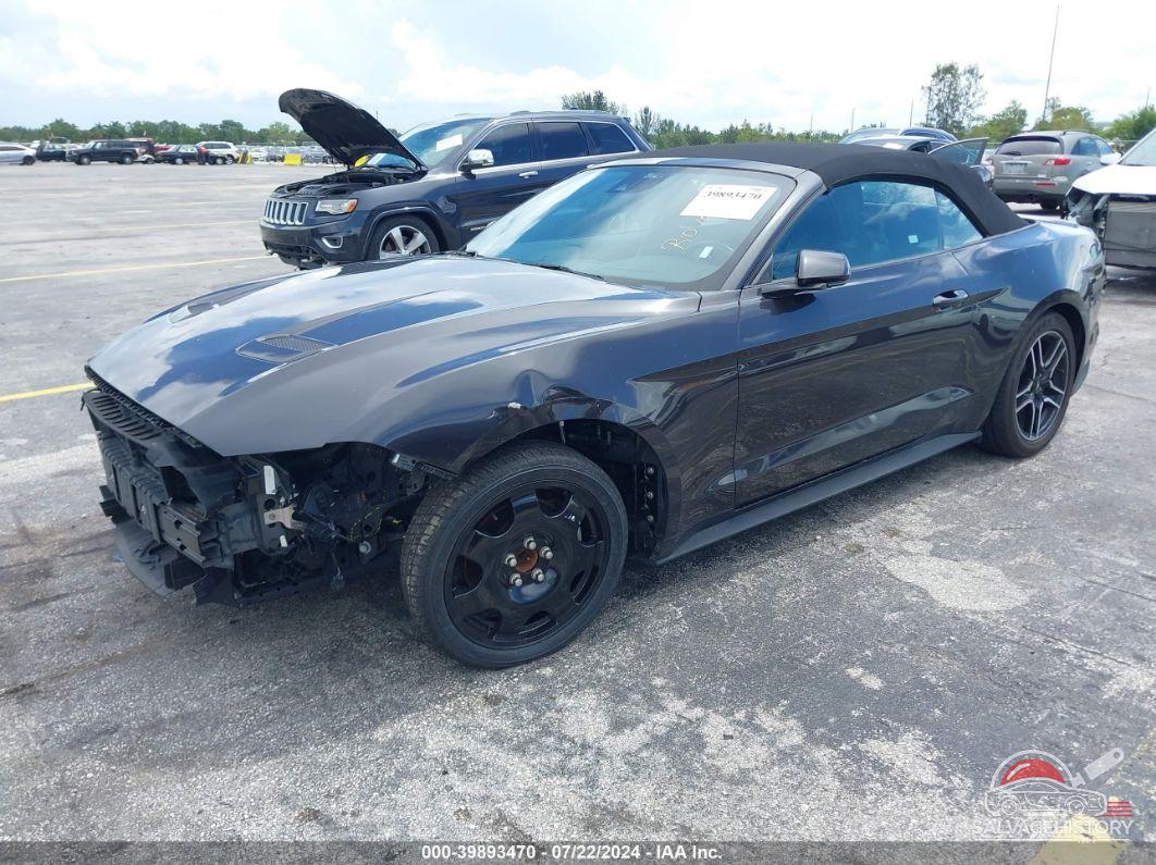 1FATP8UH9N5102906 2022 FORD MUSTANG photo no. 2