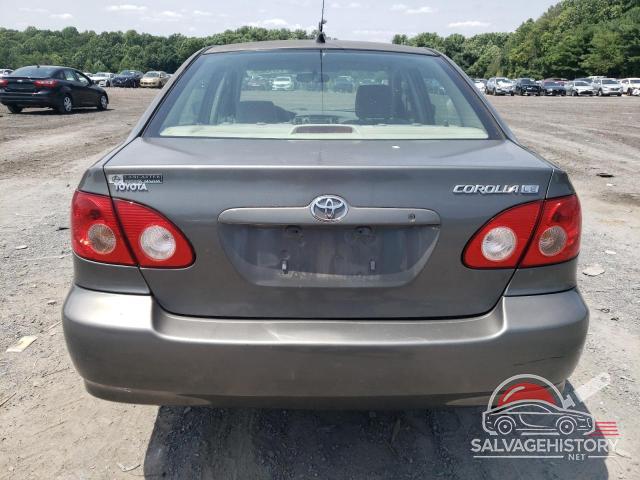 2T1BR32E85C495764 2005 TOYOTA COROLLA photo no. 6