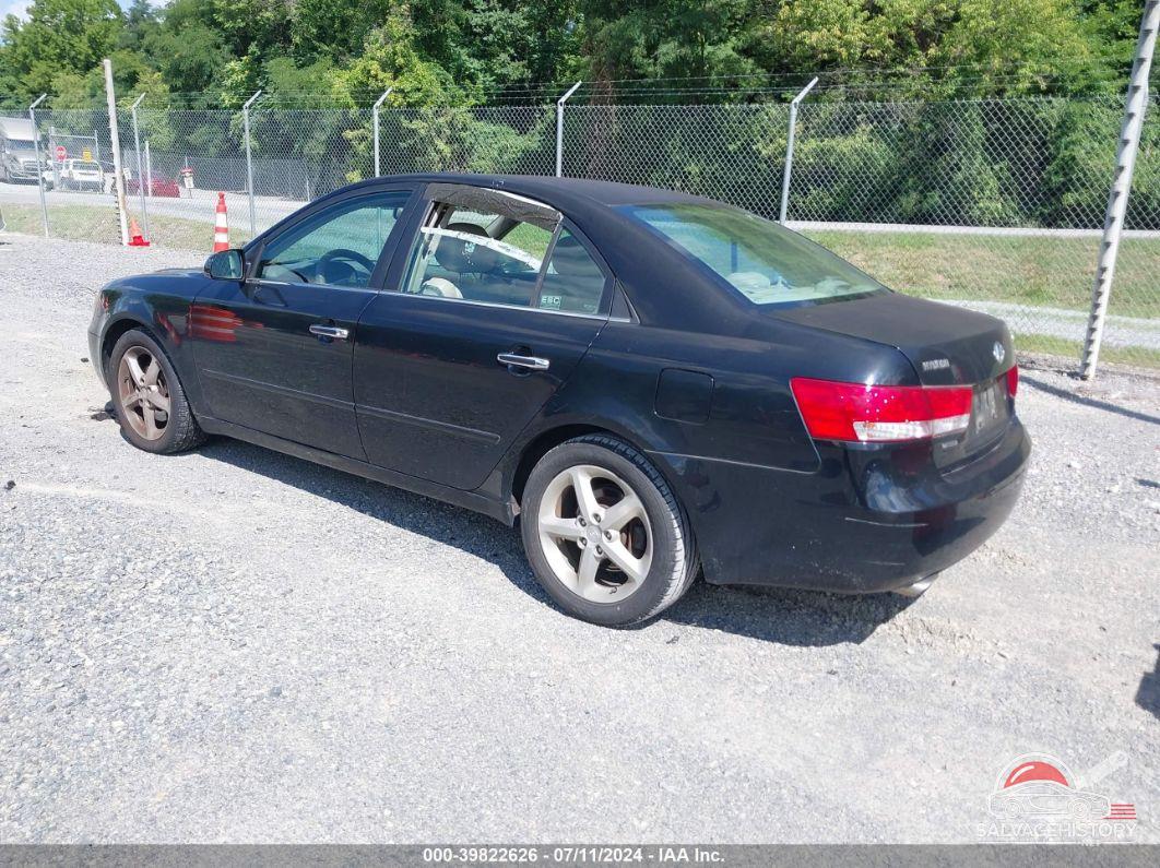 5NPEU46F57H167335 2007 HYUNDAI SONATA photo no. 3