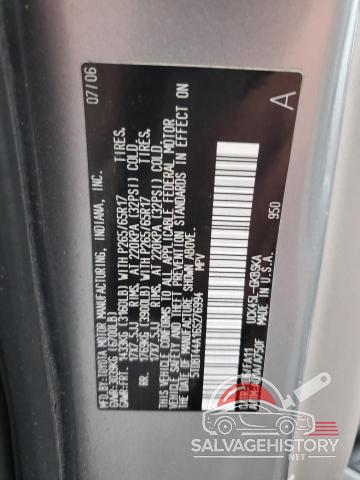 5TDBT44A16S276994 2006 TOYOTA SEQUOIA photo no. 13
