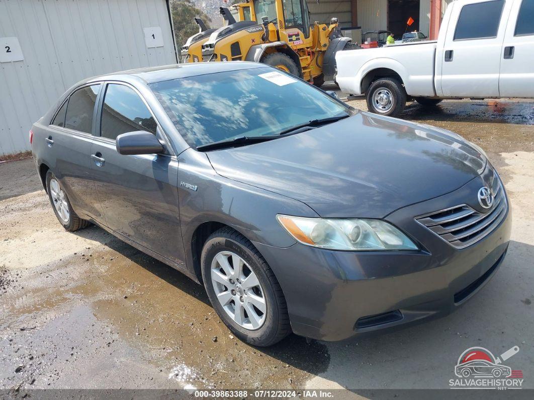 4T1BB46K87U012284 2007 TOYOTA CAMRY HYBRID photo no. 10