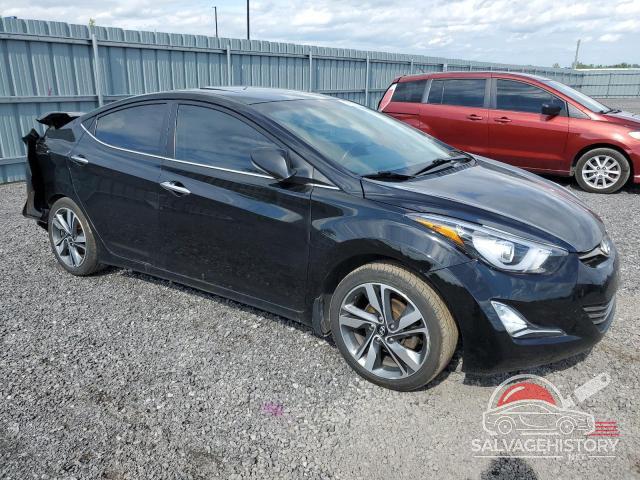 KMHDH4AH0EU119393 2014 HYUNDAI ELANTRA photo no. 4