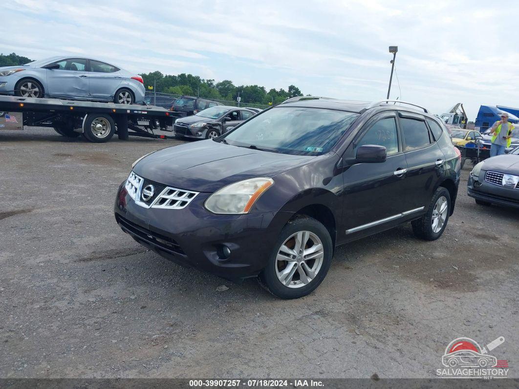 JN8AS5MV0DW121006 2013 NISSAN ROGUE photo no. 2