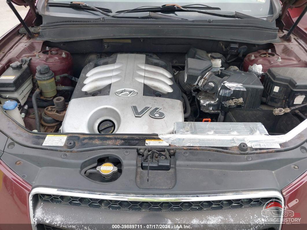 5NMSH13E67H091770 2007 HYUNDAI SANTA FE photo no. 10