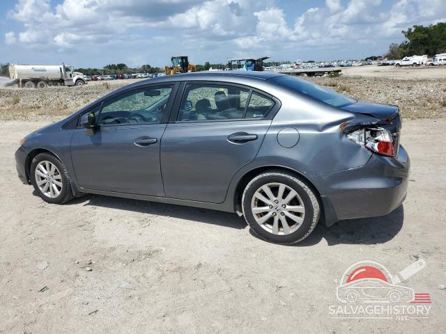 19XFB2F85CE109241 2012 HONDA CIVIC photo no. 2