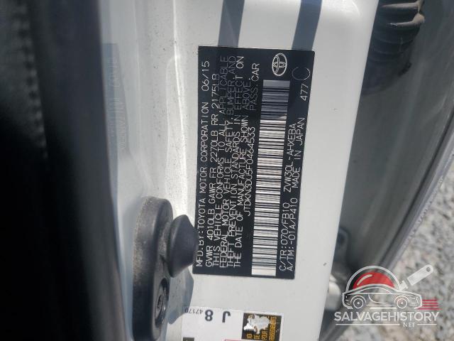 JTDKN3DU5F0464533 2015 TOYOTA PRIUS photo no. 12