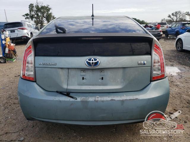 JTDKN3DU9C1502044 2012 TOYOTA PRIUS photo no. 6