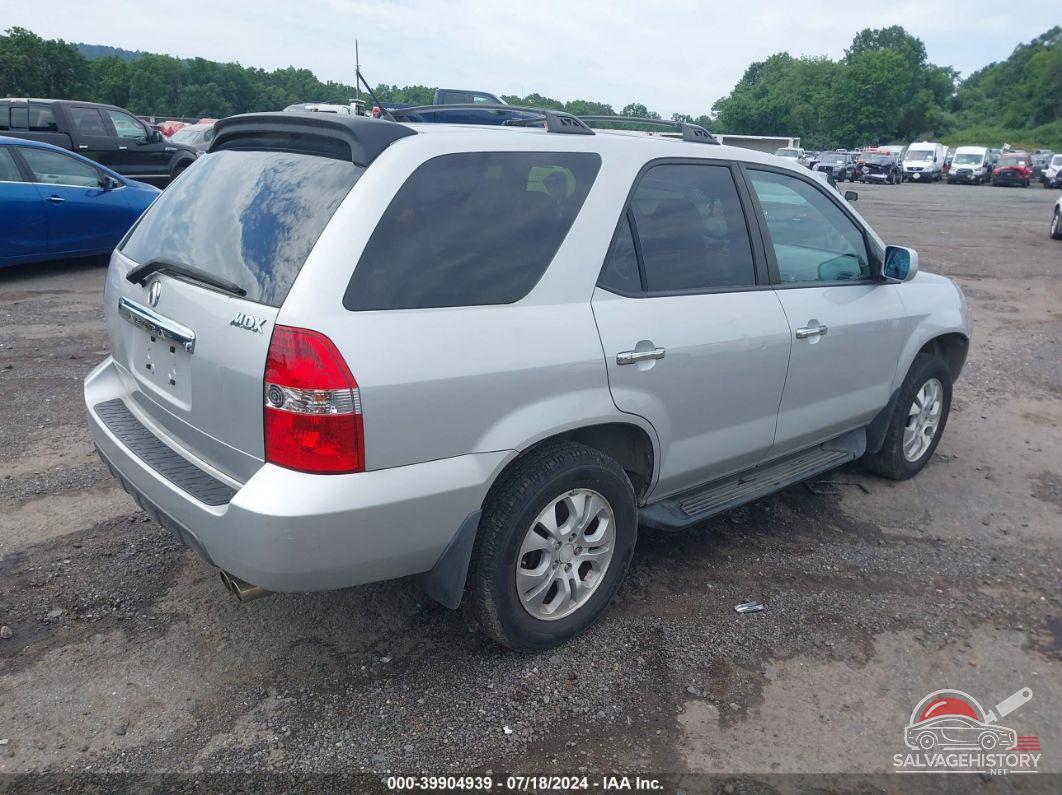 2HNYD18683H524609 2003 ACURA MDX photo no. 4