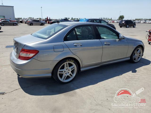 WDDGF54X78R010636 2008 MERCEDES-BENZ C-CLASS photo no. 3