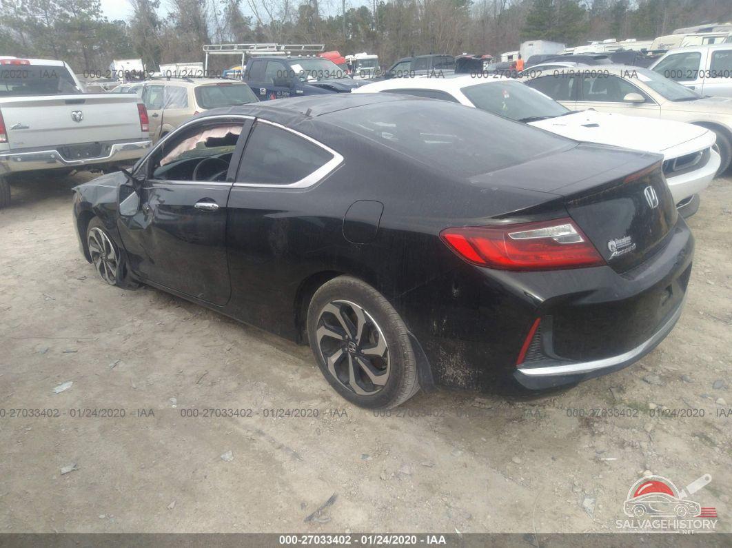 1HGCT1B36GA010300 2016 HONDA ACCORD COUPE photo no. 3