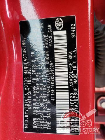4T1BF1FK8CU619251 2012 TOYOTA CAMRY photo no. 13
