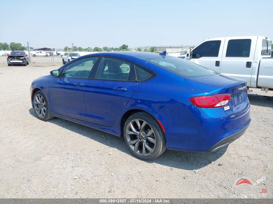 1C3CCCDG3FN601643 2015 CHRYSLER 200 photo no. 3