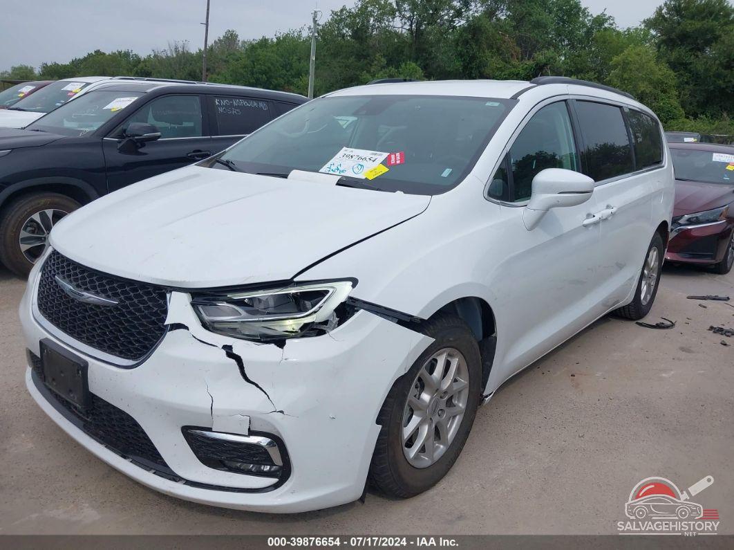2C4RC1BG8NR169744 2022 CHRYSLER PACIFICA photo no. 2
