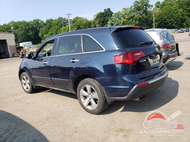 2HNYD2H22CH530487 2012 ACURA MDX photo no. 2