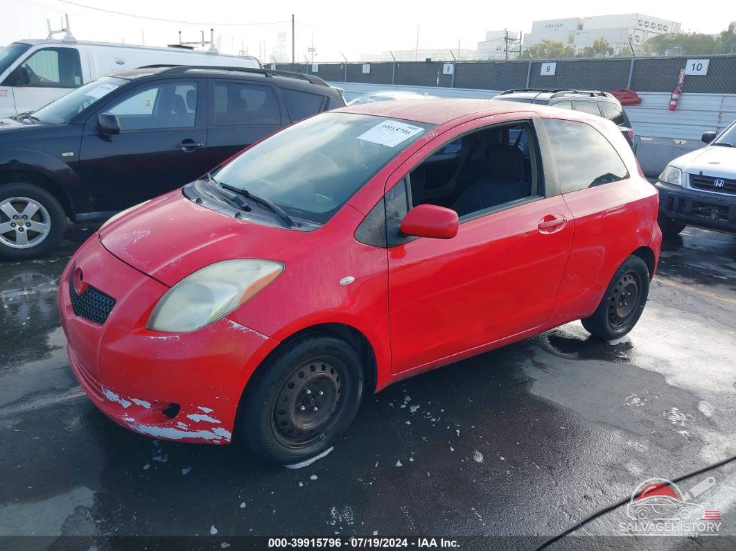JTDJT923075085118 2007 TOYOTA YARIS photo no. 2