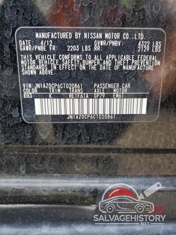 JN1AZ0CP6CT020861 2012 NISSAN LEAF photo no. 12