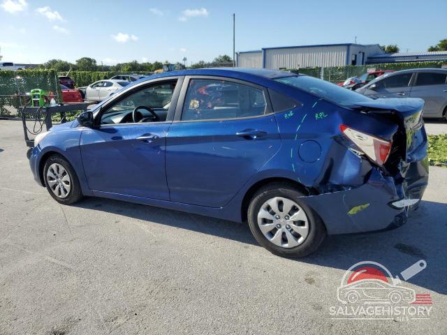 KMHCT4AEXFU840984 2015 HYUNDAI ACCENT photo no. 2