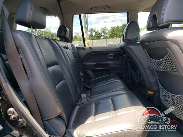 2HKYF18676H558438 2006 HONDA PILOT photo no. 11