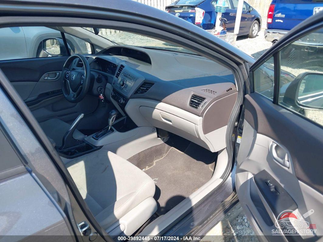 19XFB2F54CE367689 2012 HONDA CIVIC photo no. 5