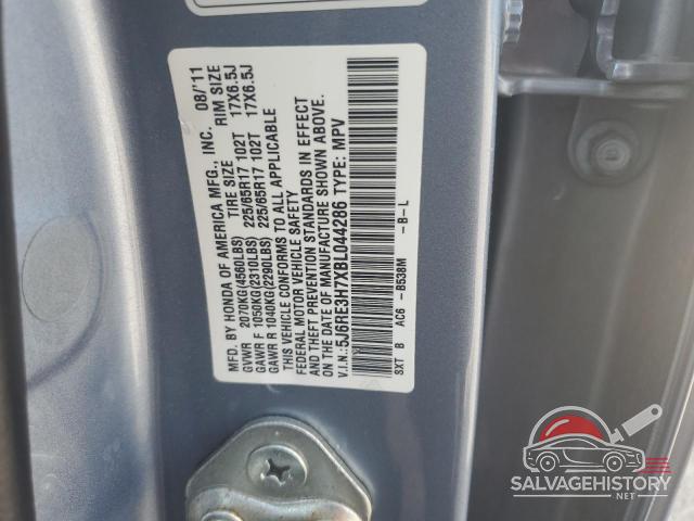 5J6RE3H7XBL044286 2011 HONDA CRV photo no. 13