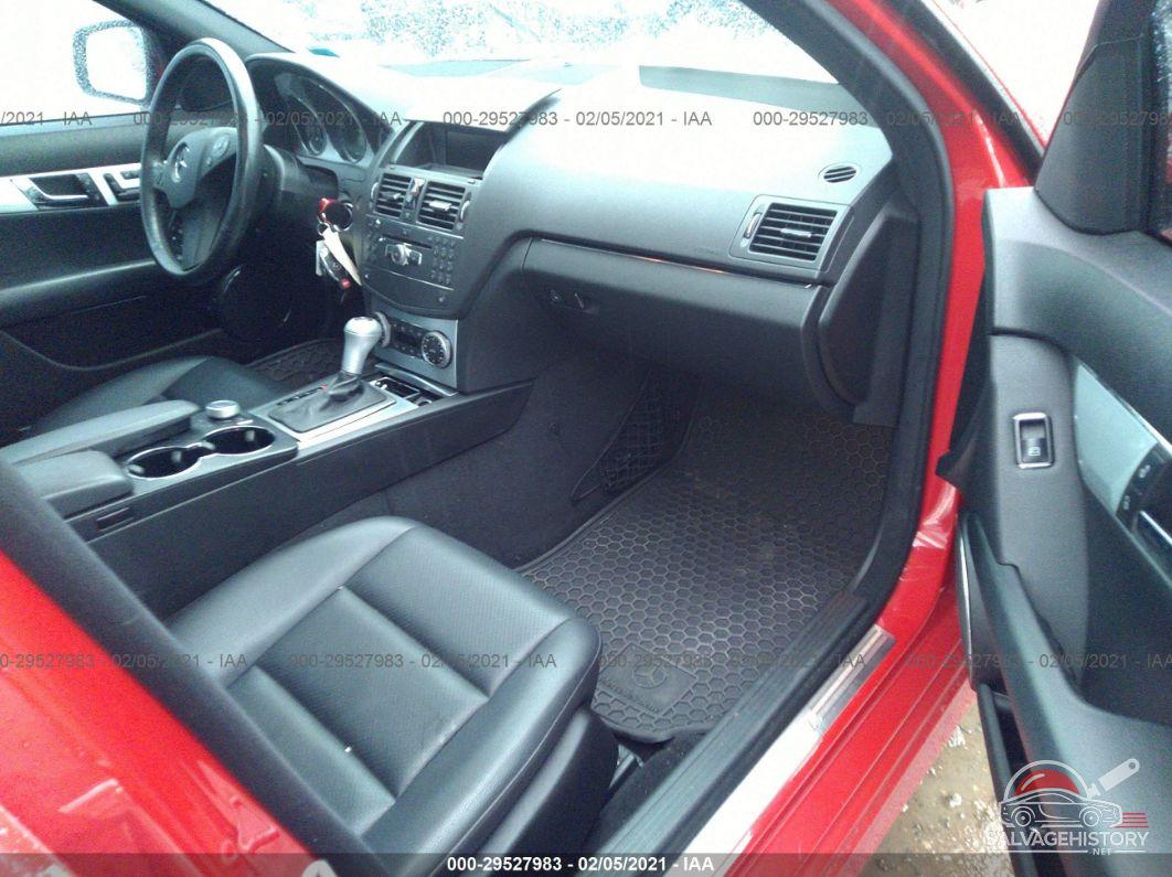 WDDGF81X19R063243 2009 MERCEDES-BENZ C-CLASS photo no. 5