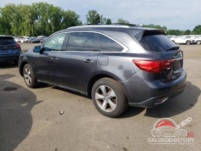 5FRYD4H20GB032557 2016 ACURA MDX photo no. 2