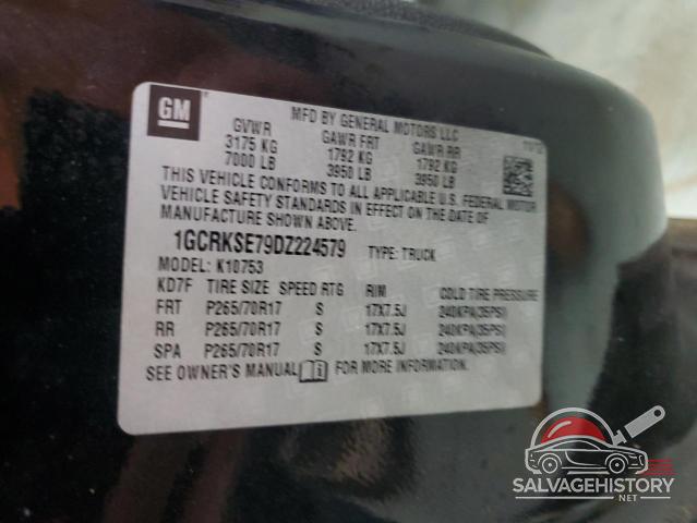 1GCRKSE79DZ224579 2013 CHEVROLET ALL Models photo no. 12