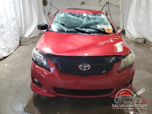 2T1BU40E69C135115 2009 TOYOTA COROLLA photo no. 5