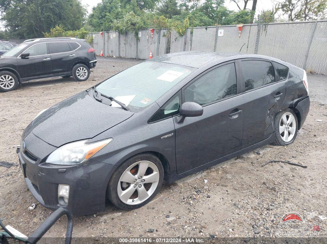 JTDKN3DU3A0081943 2010 TOYOTA PRIUS photo no. 2