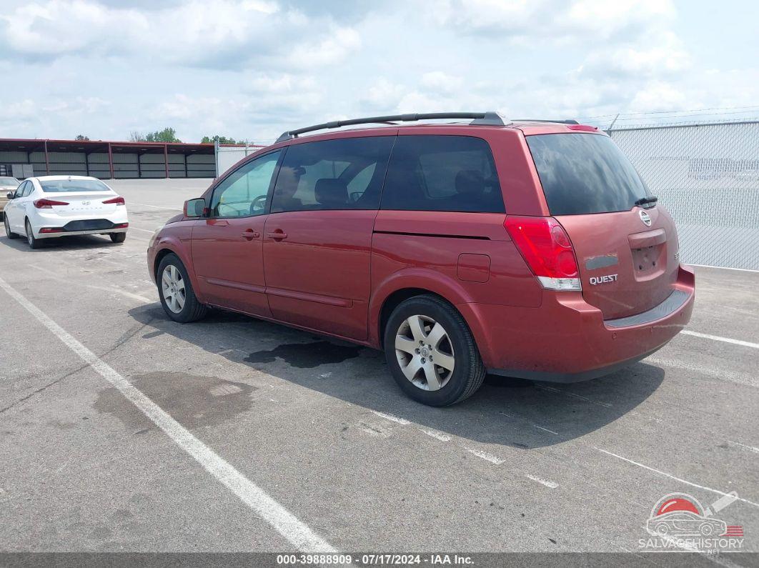 5N1BV28U64N324264 2004 NISSAN QUEST photo no. 3