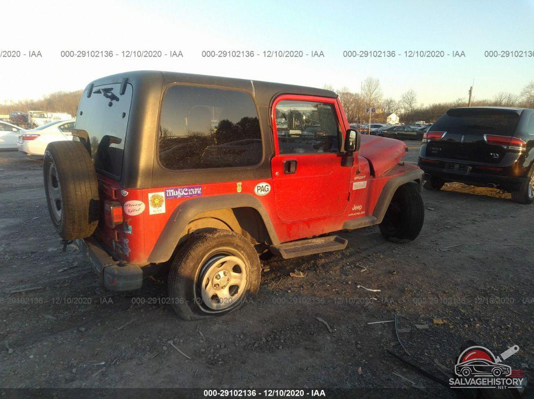 1J4FA49SX3P343097 2003 JEEP WRANGLER photo no. 4