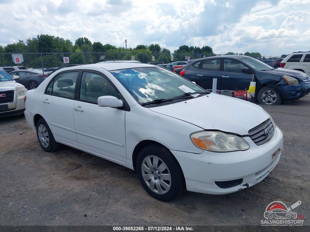 1NXBR32E43Z189754 2003 TOYOTA COROLLA photo no. 1