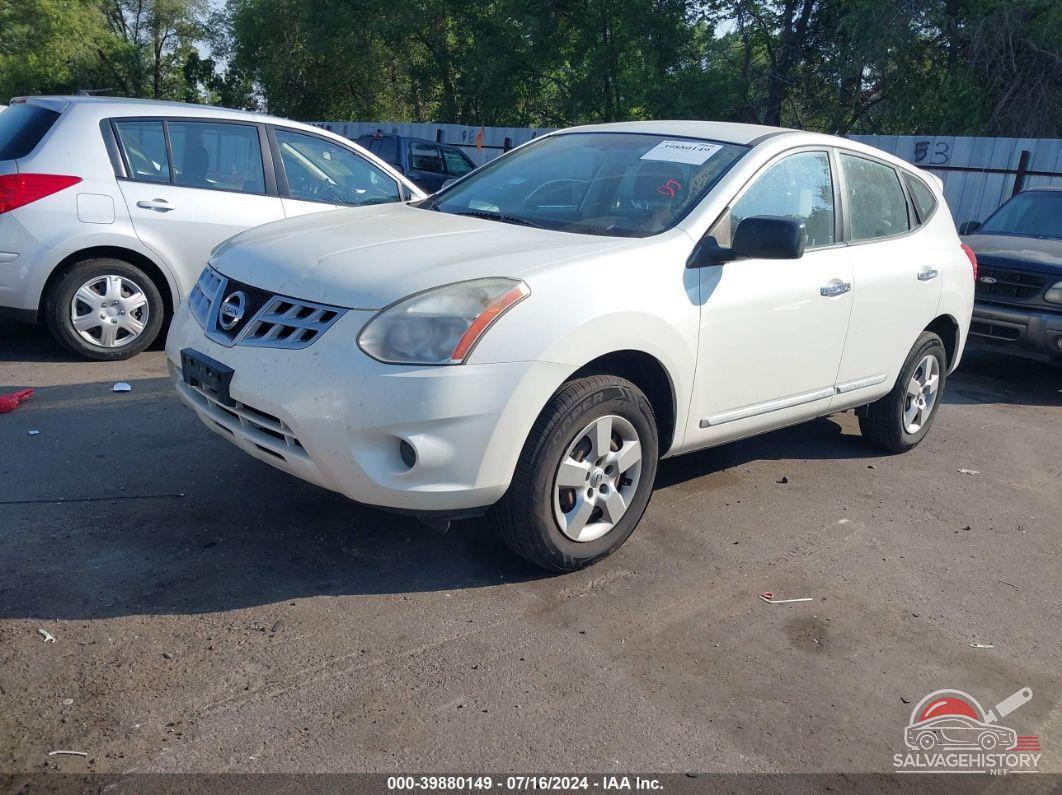 JN8AS5MVXCW411428 2012 NISSAN ROGUE photo no. 2