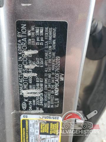 KNDPBCAC0E7652019 2014 KIA SPORTAGE photo no. 13