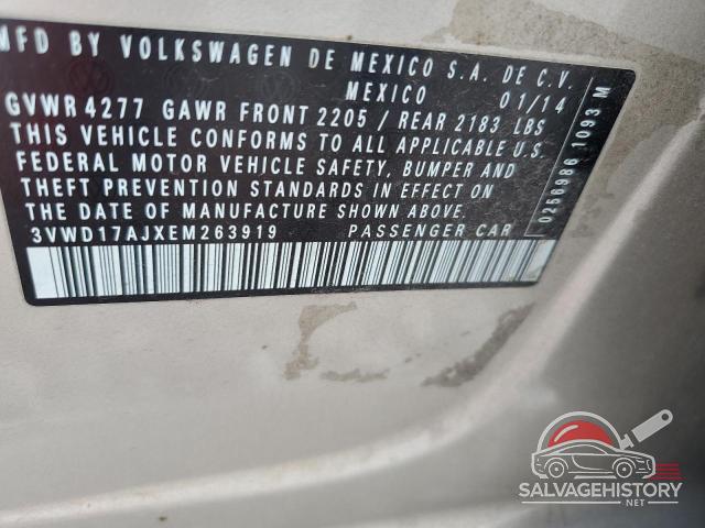 3VWD17AJXEM263919 2014 VOLKSWAGEN JETTA photo no. 13