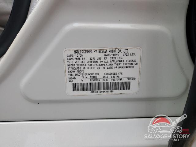 JNKCV61E99M311099 2009 INFINITI G37 photo no. 12