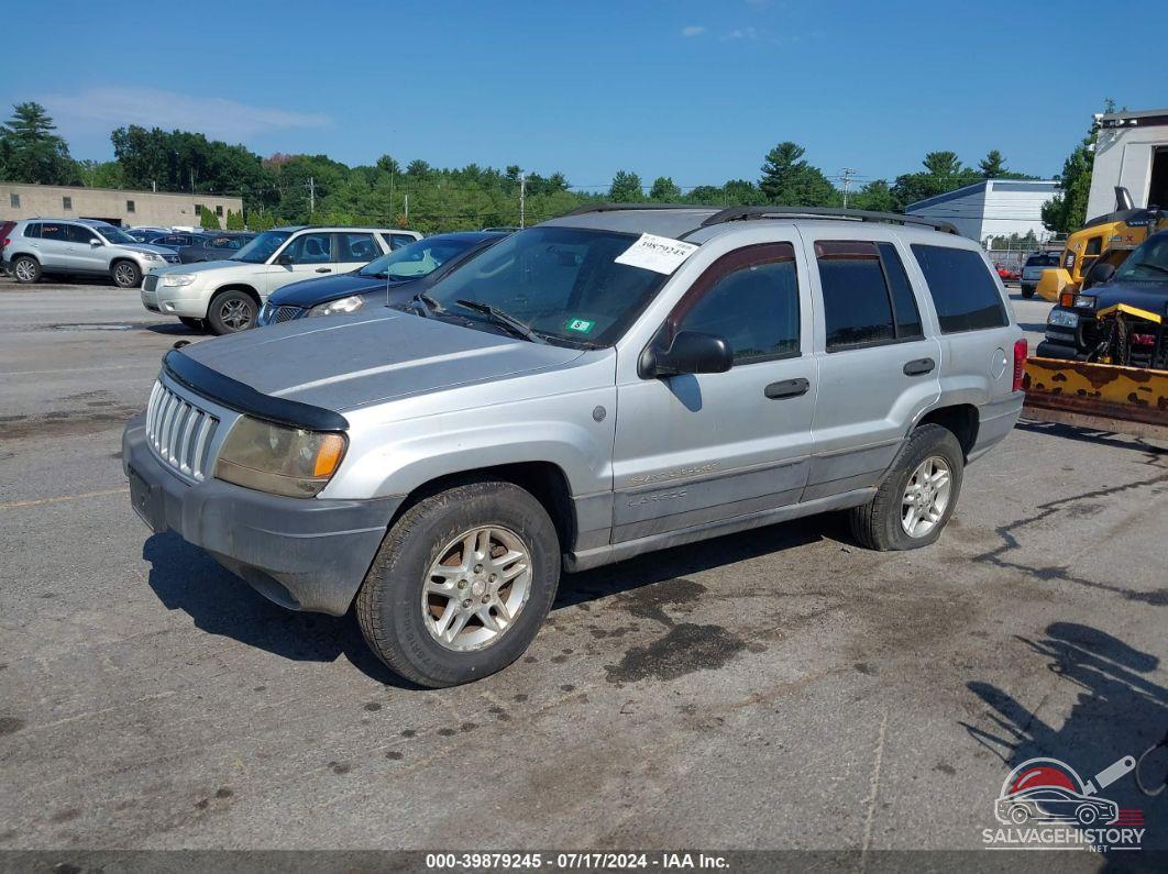 1J4GW48N04C415659 2004 JEEP GRAND CHEROKEE photo no. 2