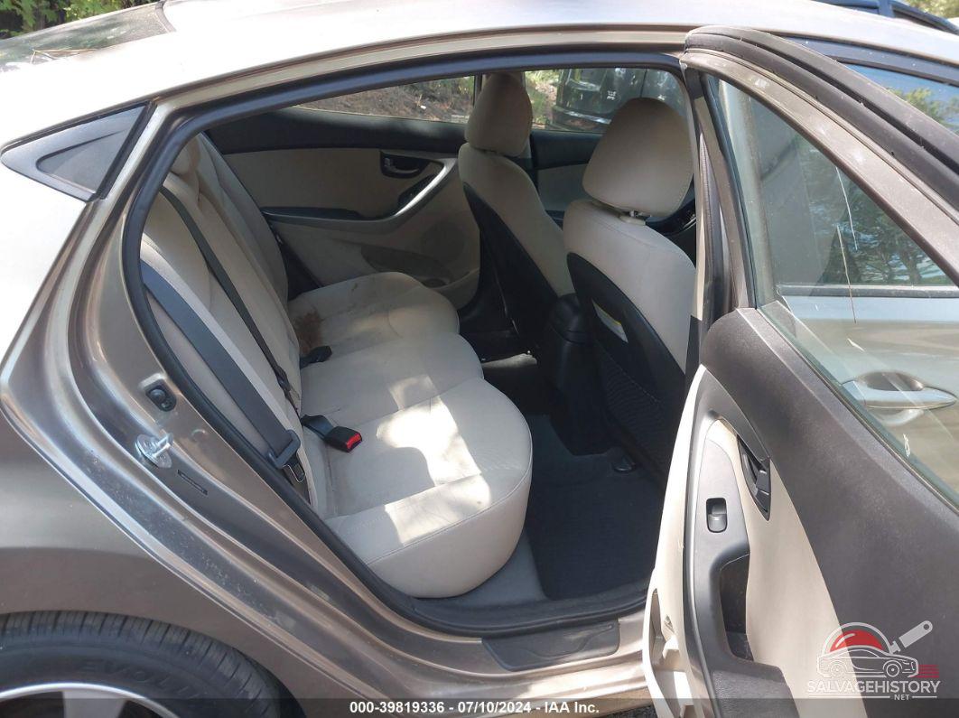 5NPDH4AE9EH488872 2014 HYUNDAI ELANTRA photo no. 8
