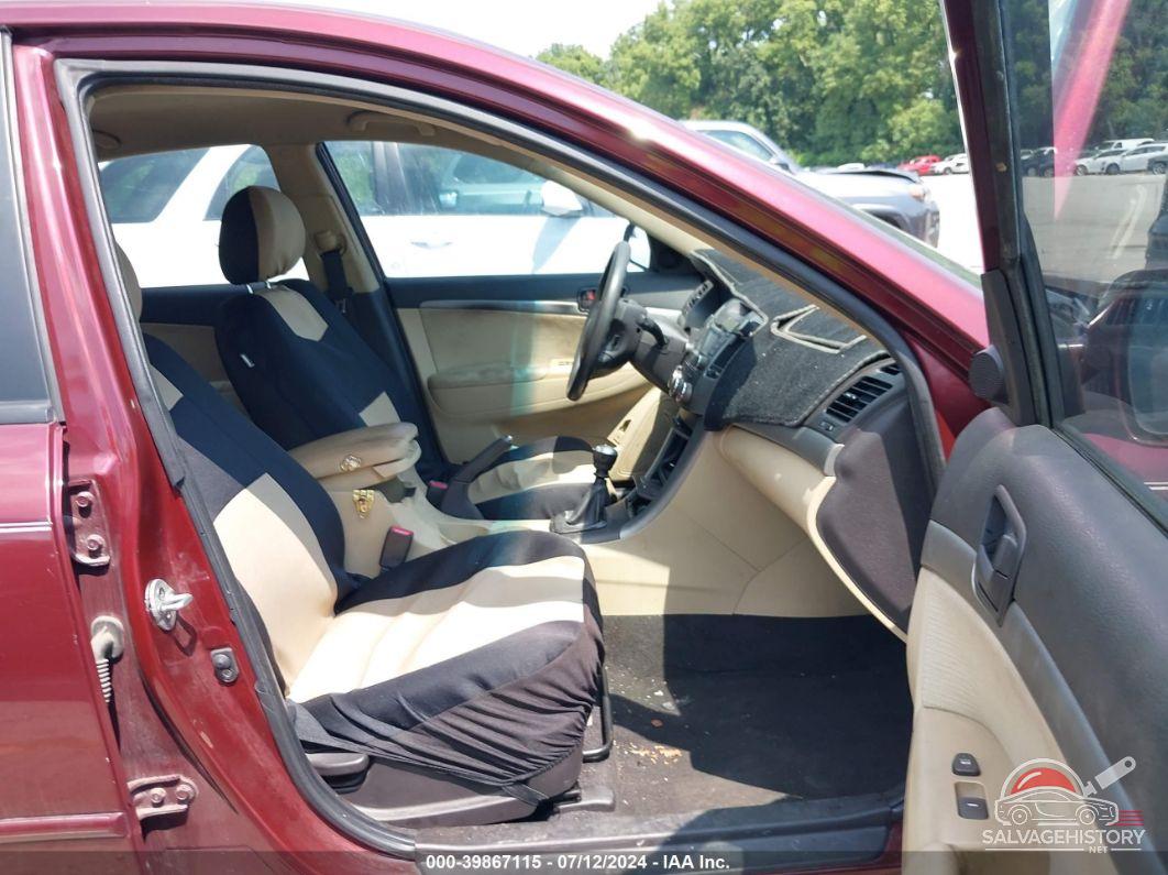 5NPET46CX9H498083 2009 HYUNDAI SONATA photo no. 5
