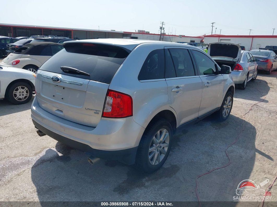 2FMDK4KC7DBB99235 2013 FORD EDGE photo no. 4