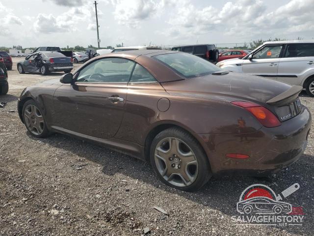JTHFN48Y869001722 2006 LEXUS SC430 photo no. 2