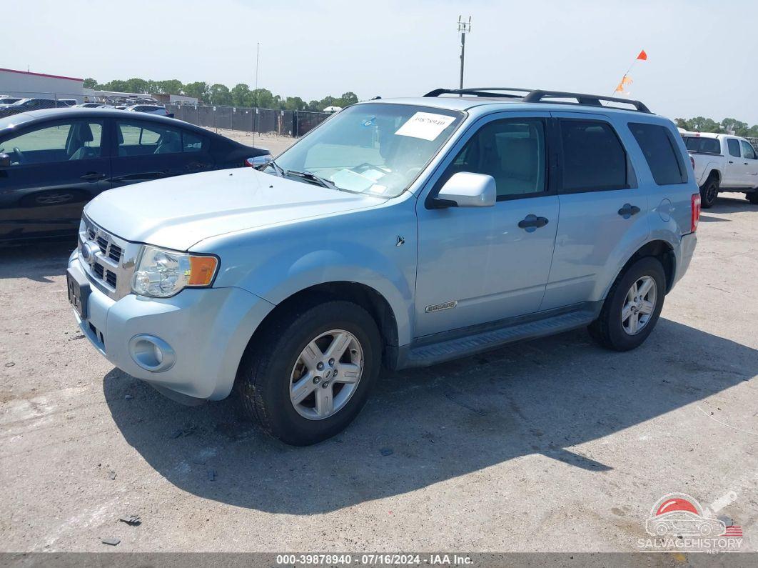 1FMCU49H88KA25208 2008 FORD ESCAPE HYBRID photo no. 2