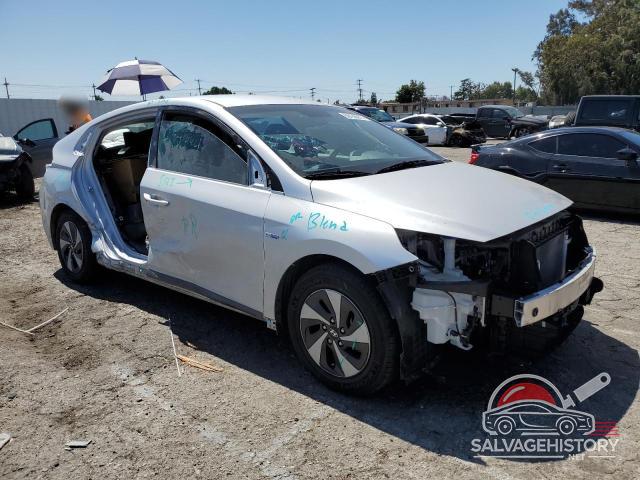 KMHC75LC3HU052718 2017 HYUNDAI IONIQ photo no. 4