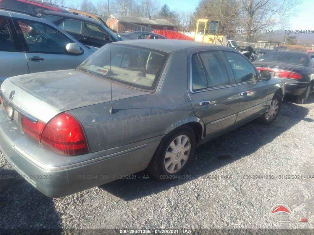 2MEFM75W05X618561 2005 MERCURY GRAND MARQUIS photo no. 4