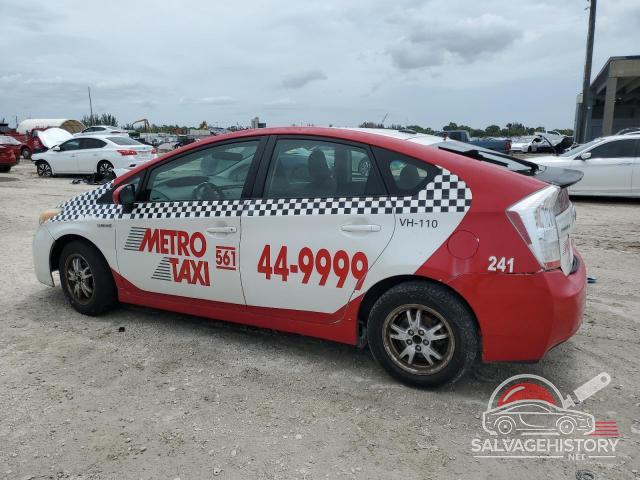 JTDKN3DU0A5147805 2010 TOYOTA PRIUS photo no. 2