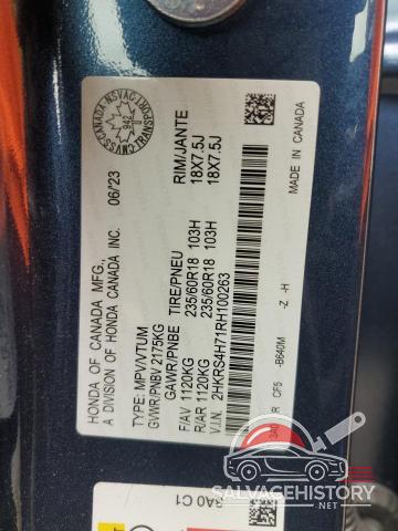 2HKRS4H71RH100263 2024 HONDA CRV photo no. 12