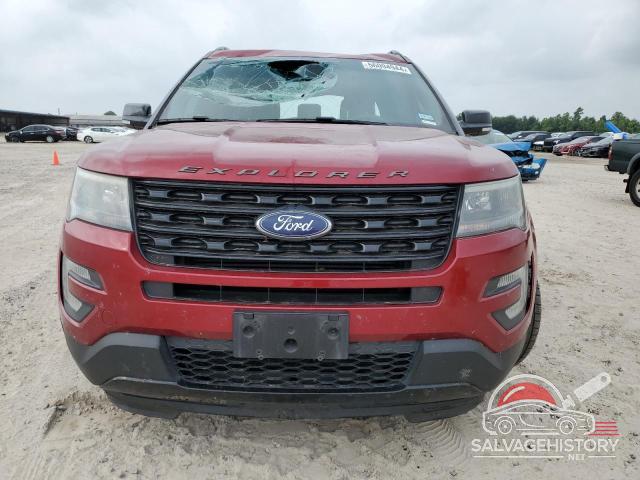 1FM5K8GT5GGD01813 2016 FORD EXPLORER photo no. 5