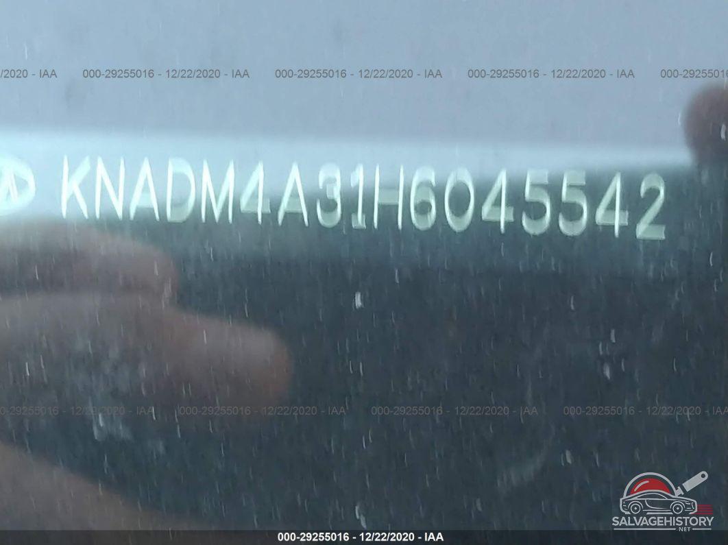 KNADM4A31H6045542 2017 KIA RIO photo no. 9
